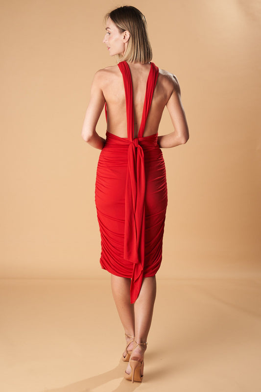 Vestido Infinity Tube Dress Elástico em Malha de Alta Qualidade Feito em Espanha Versátil
