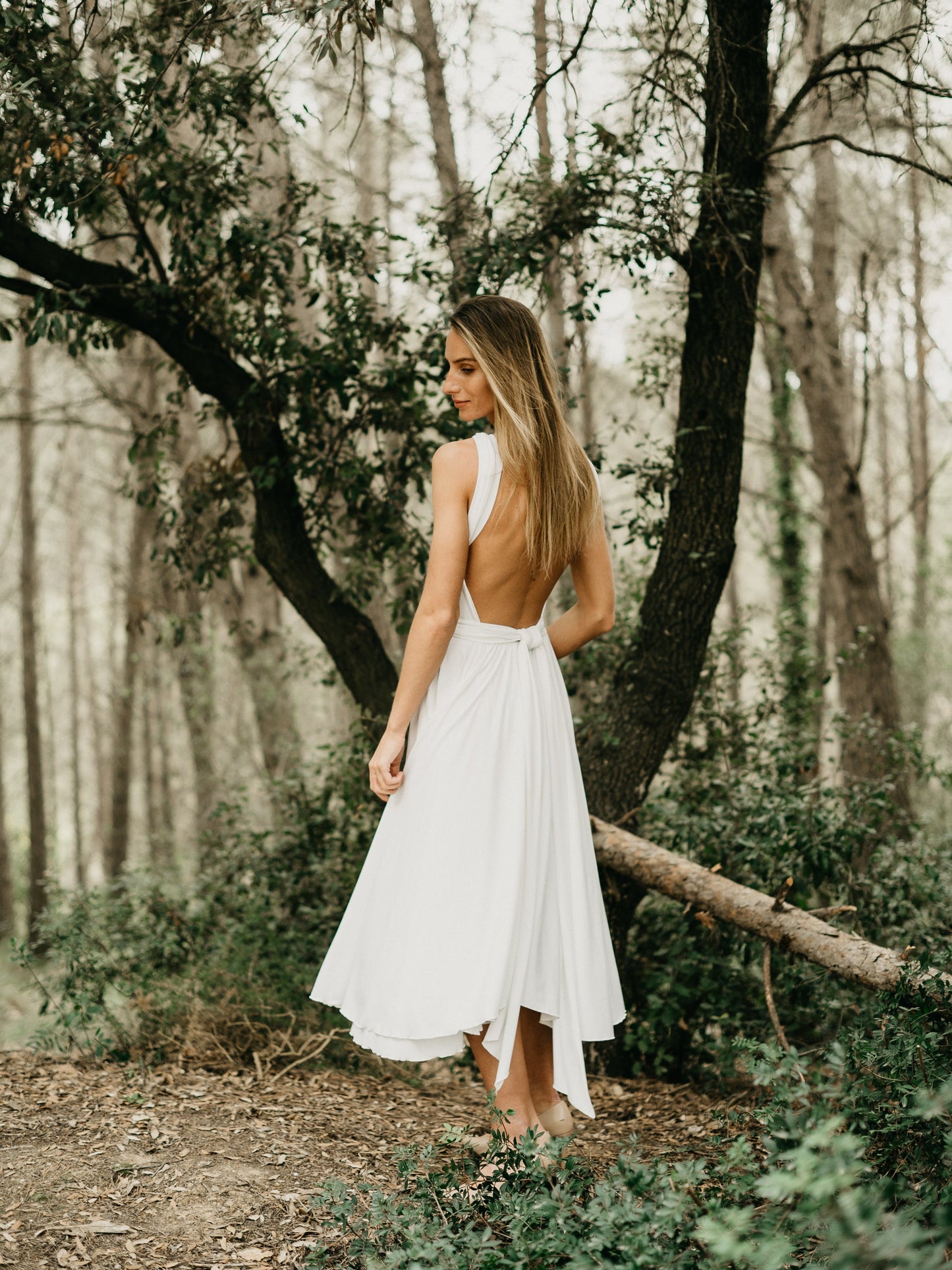 INFINITY MIDI DRESS