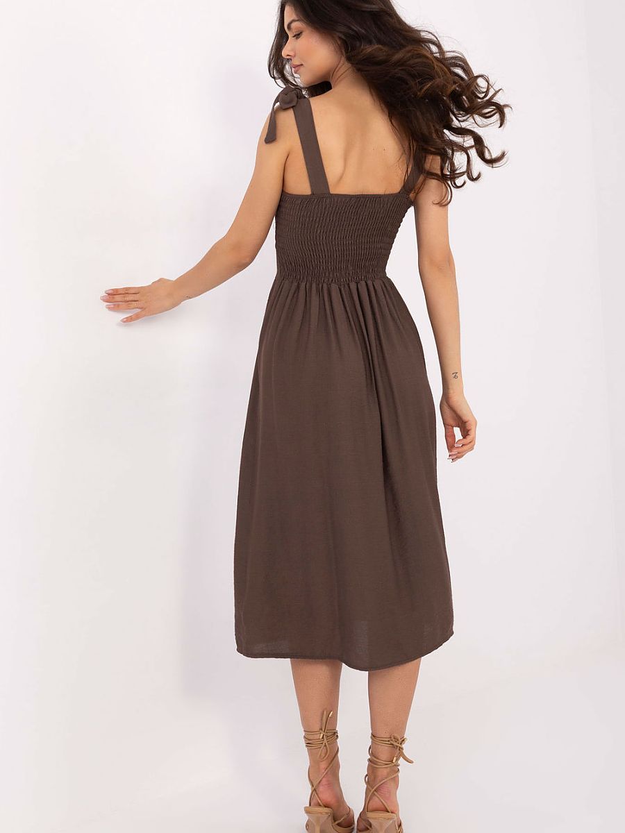 Daydress Modelo 215134 Italy Moda Leve Para O Verão Com Corte Evase E Silhueta Suave