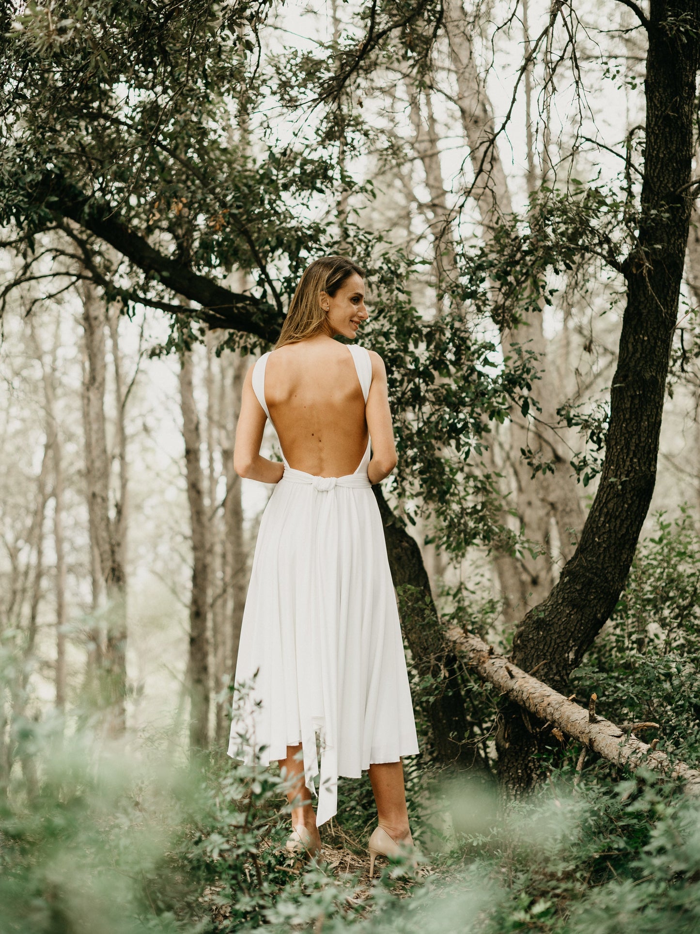 INFINITY MIDI DRESS