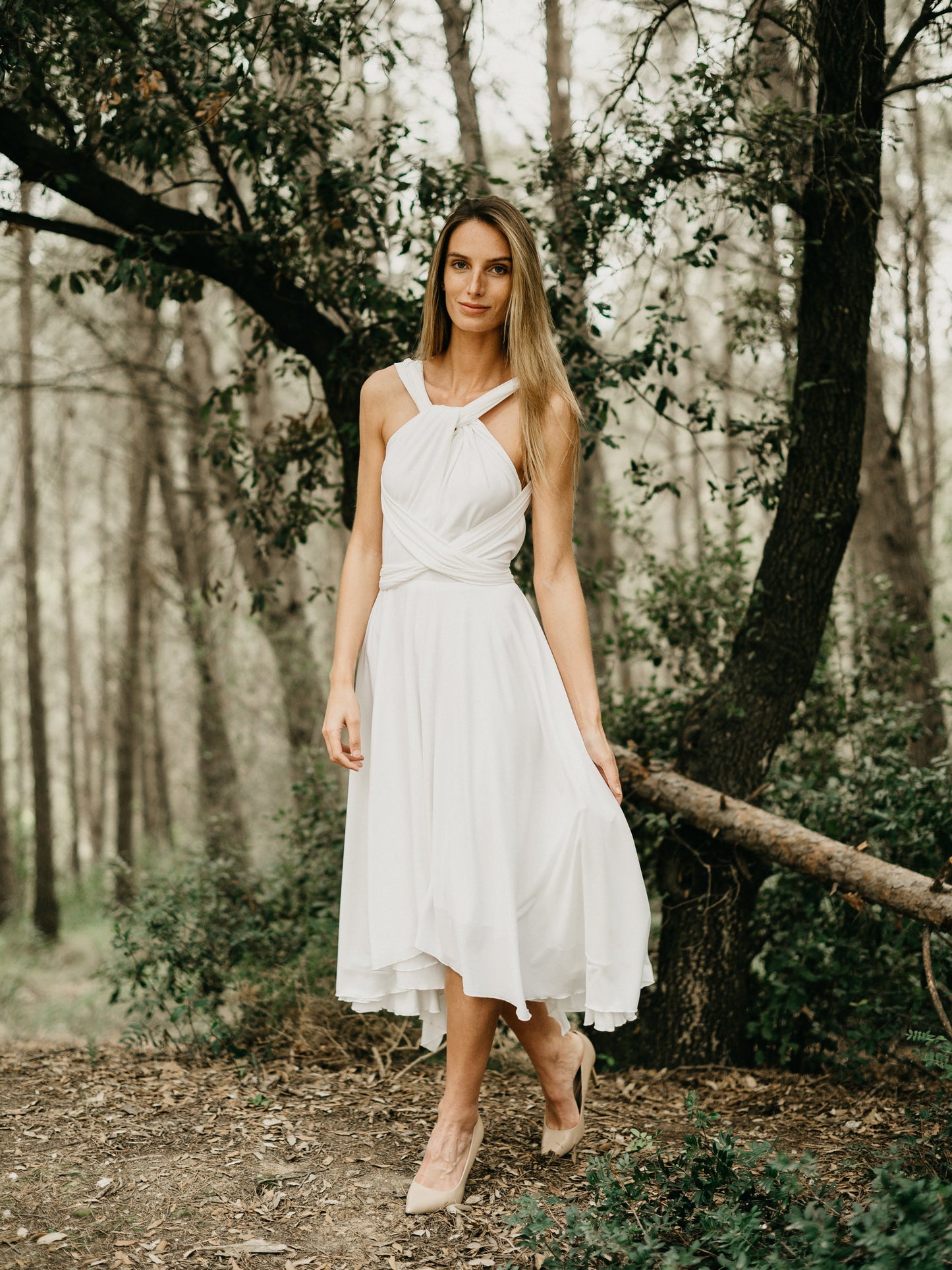 INFINITY MIDI DRESS