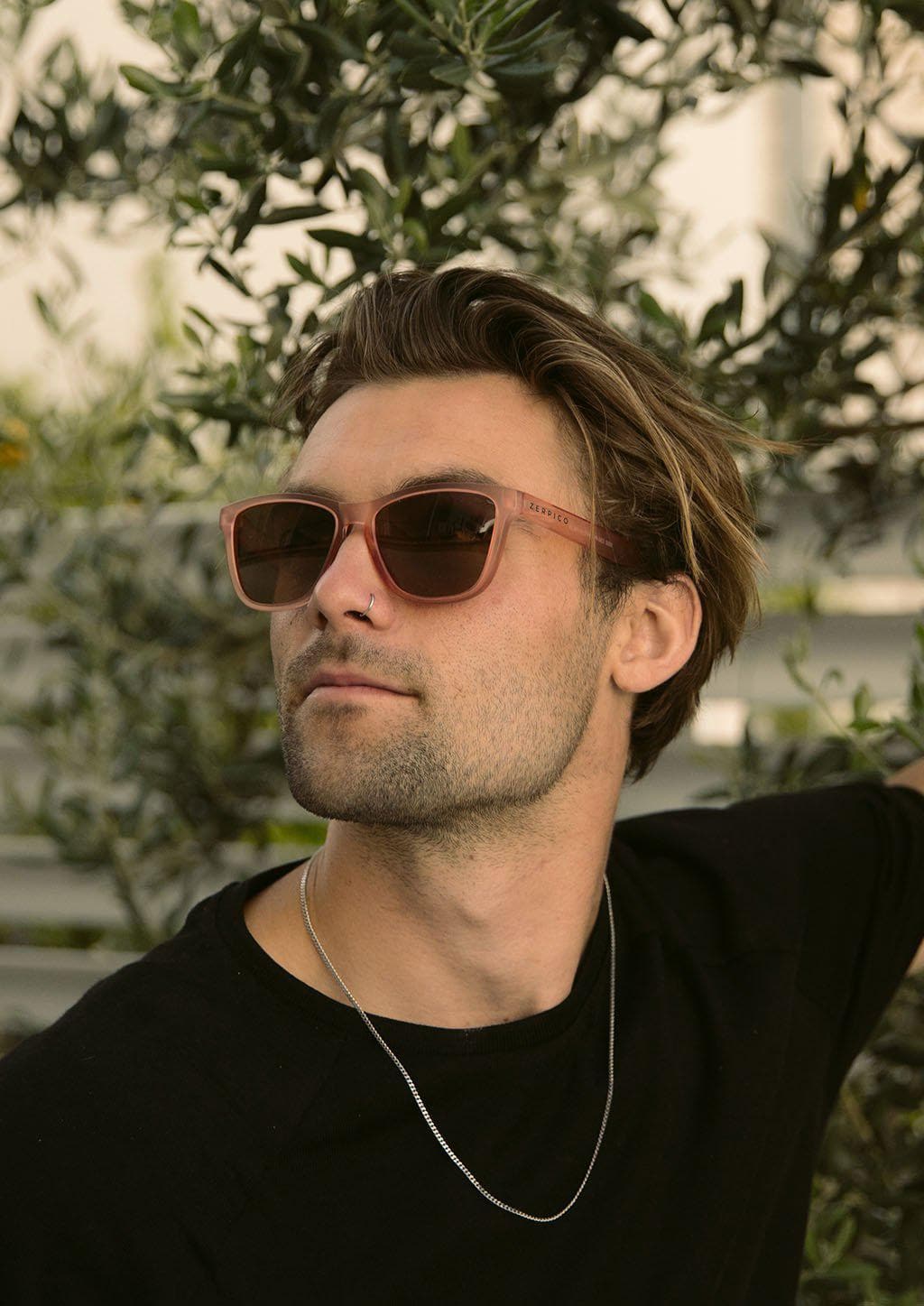 MOOD Wayfarer V2 Orquídea Óculos de Sol Leves Confortáveis e Estilosos com Proteção UV Completa