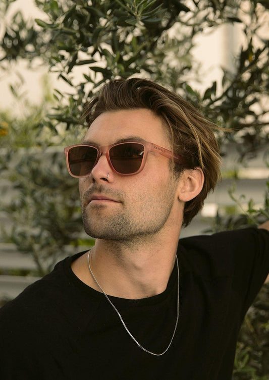 MOOD Wayfarer V2 Orquídea Óculos de Sol Leves Confortáveis e Estilosos com Proteção UV Completa