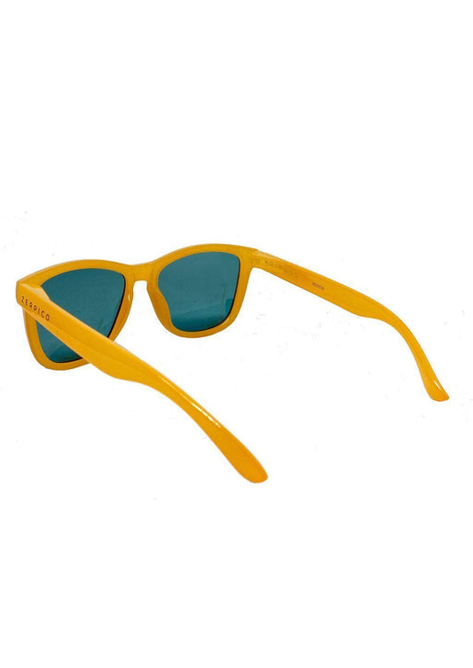 Mood Wayfarer V2 Lemon Óculos de Sol Amarelos com Lentes Verdes Proteção UV e Estilo Distinto