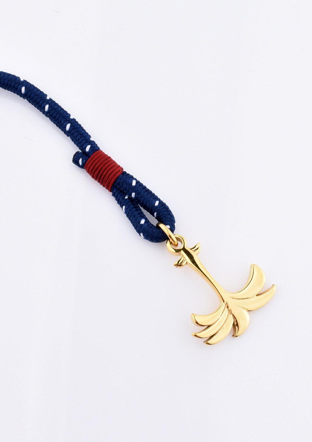 Pulseira Palmband Seven Seas Single Luxo Moderno Acessível Com Motivo Palma Âncora Irradia Felicidade