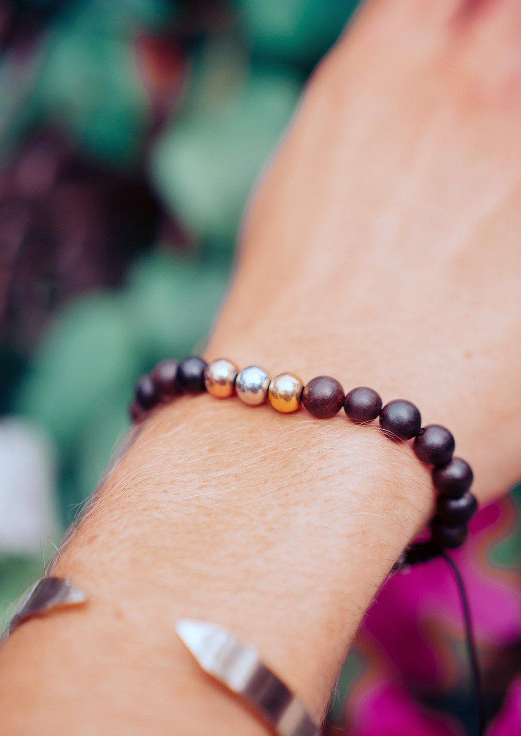 Palm Band Pulseira De Contas Luxo Moderno Acessibilidade E Alegria No Pulso Para Estilo Elevado