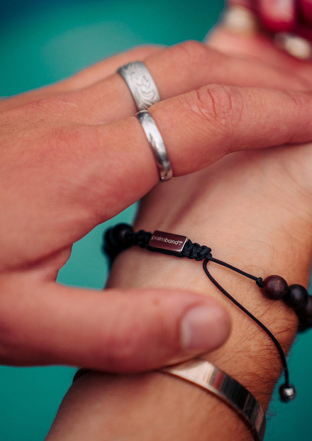 Palm Band Pulseira De Contas Luxo Moderno Acessibilidade E Alegria No Pulso Para Estilo Elevado
