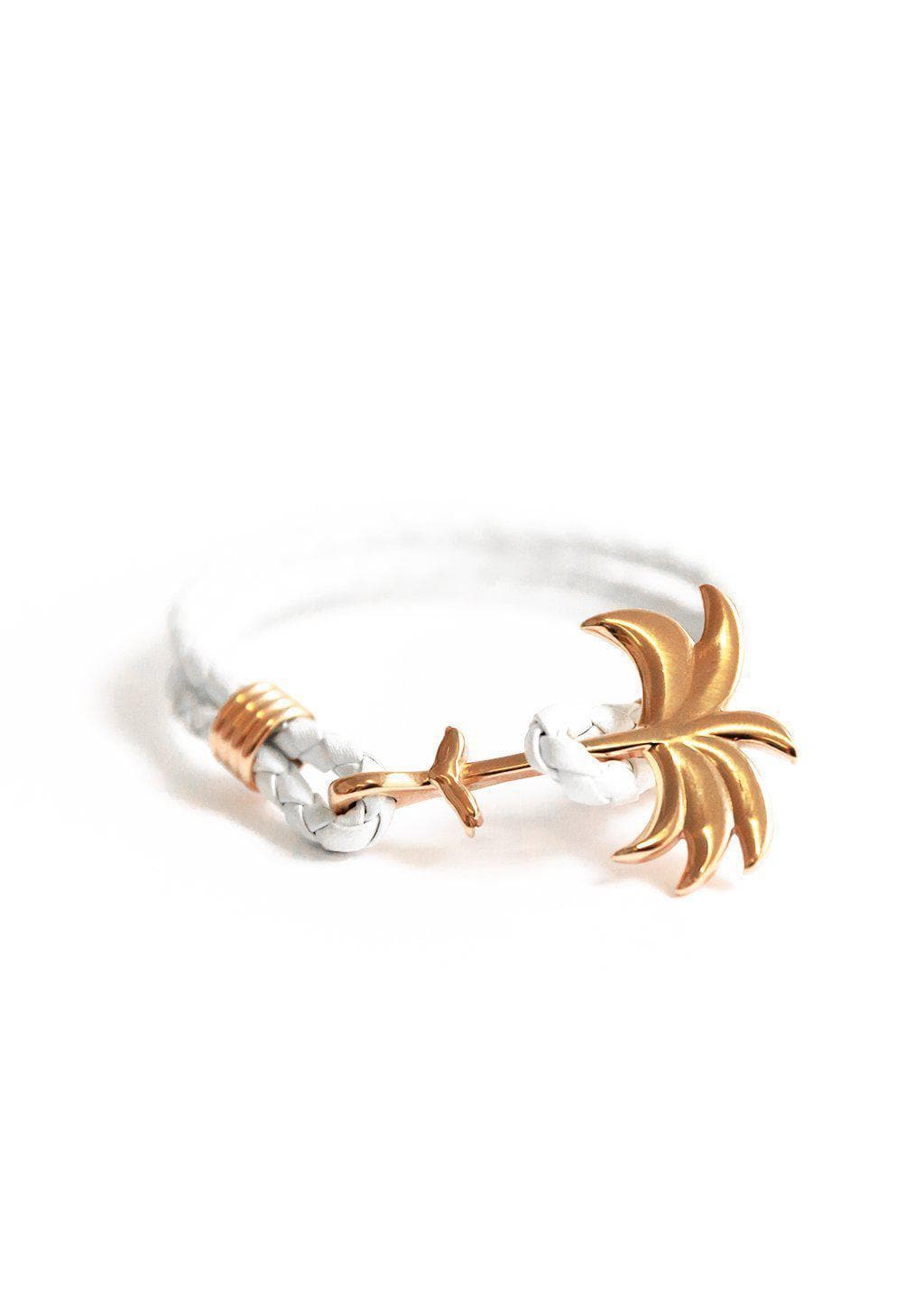 Pulseira Palm Band Paradise Rose Luxo Acessível com Símbolo de Positividade e Felicidade Diária