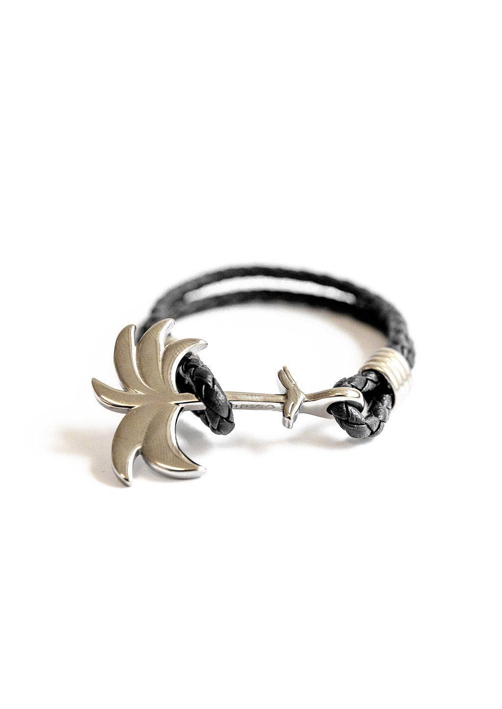 Pulseira Palm Band Twilight Silver Contemporânea Luxo Acessível Perfeita Para Estilos Casuais E Sociais