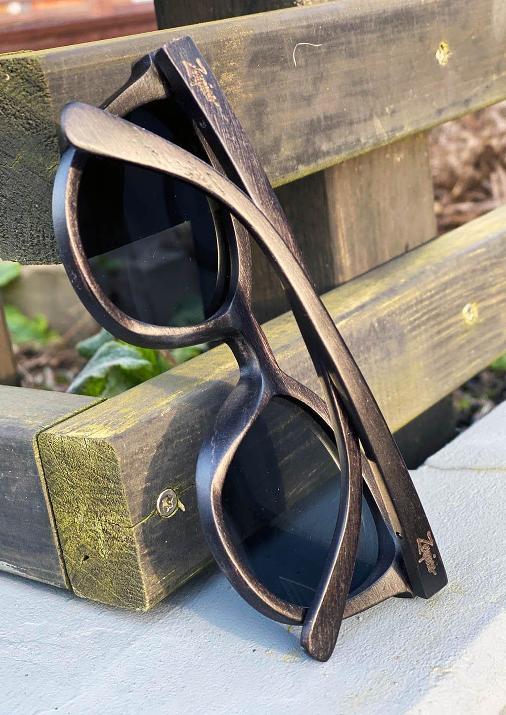 Óculos de Sol Eyewood Madison Madeira Leve e Confortável Com Veios Únicos Realçando Estilo Natural