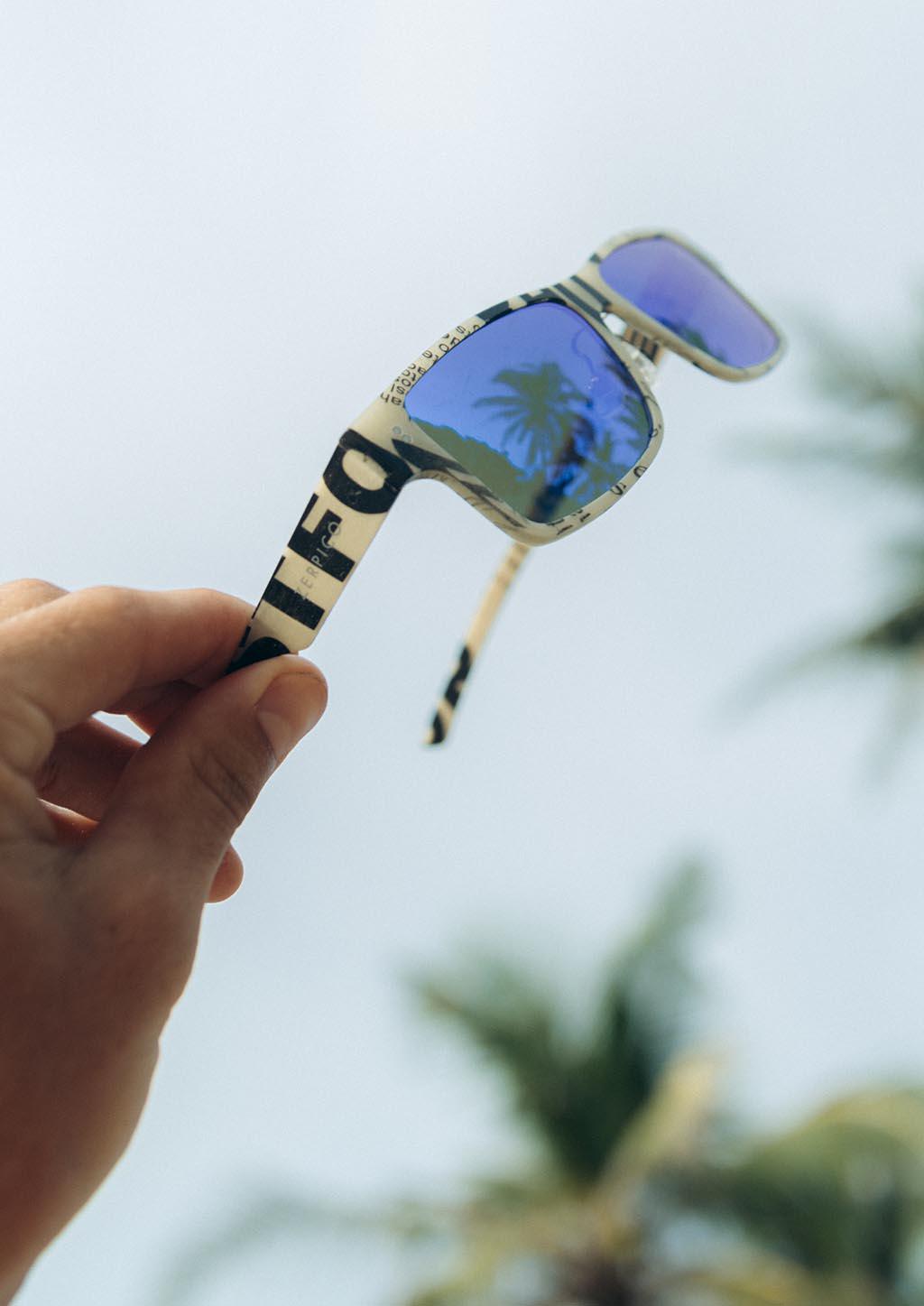 ReVision Wayfarer Óculos de Sol de Papel Reciclável e Ecológicos Moda Consciente Design Sustentável