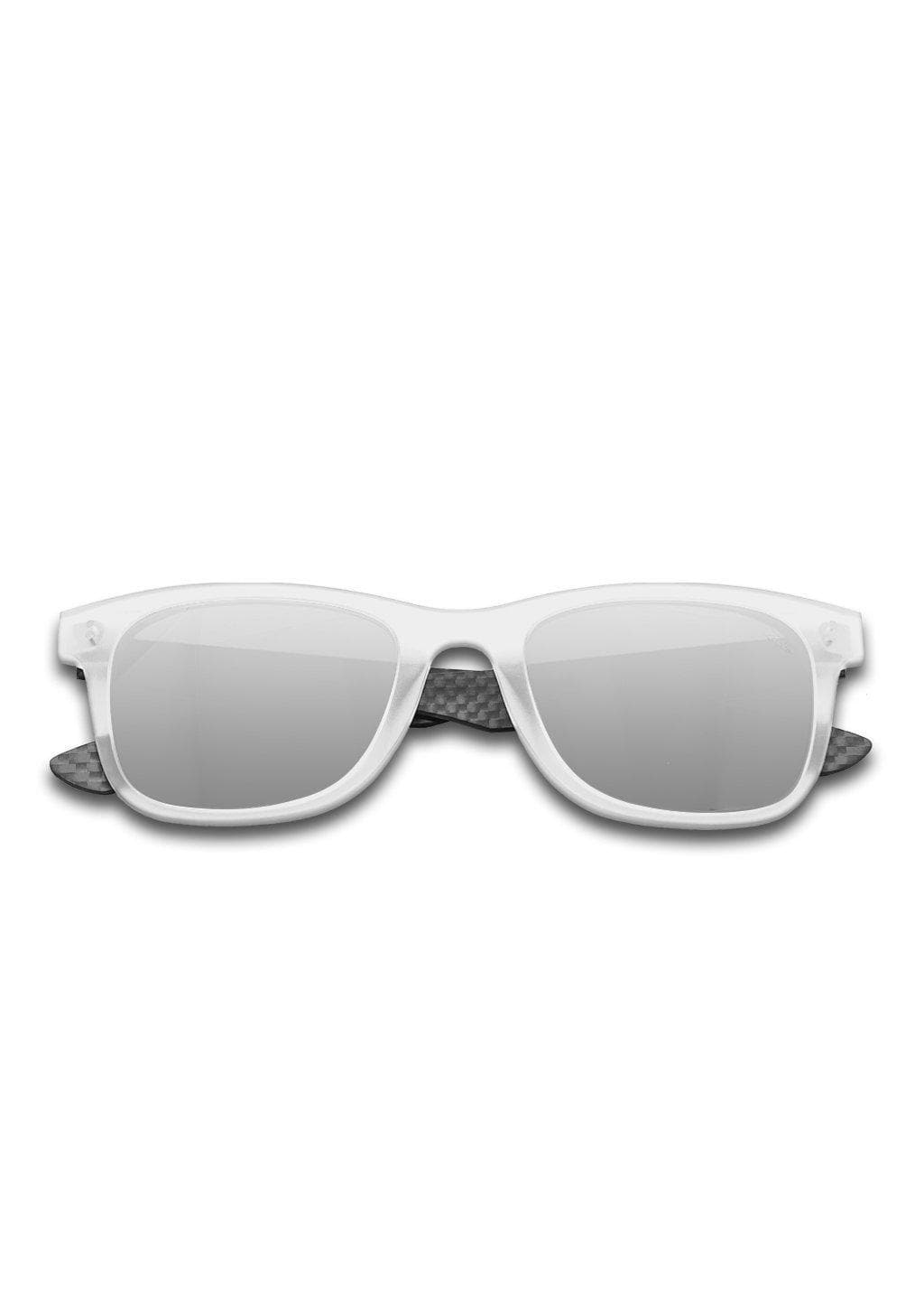 Óculos De Sol Hybrid Atom Em Fibra De Carbono E Acetato No Formato Wayfarer Duráveis Confortáveis E Com Proteção UV
