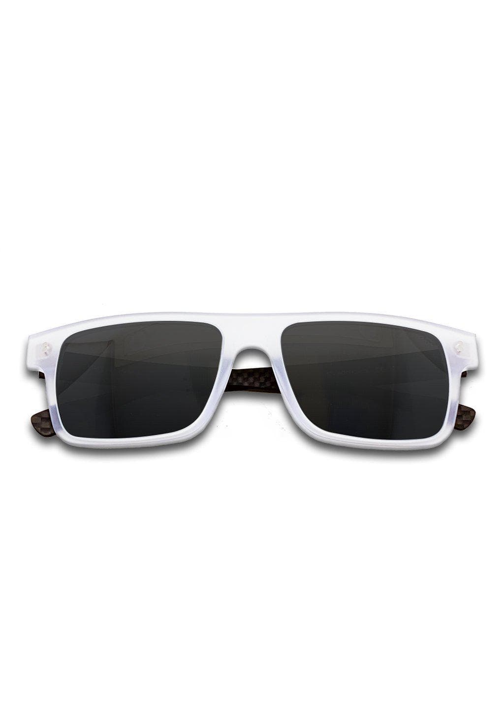 Óculos de Sol Hybrid Cubic Carbono e Acetato Estilo Quadrado Moderno Conforto Durável