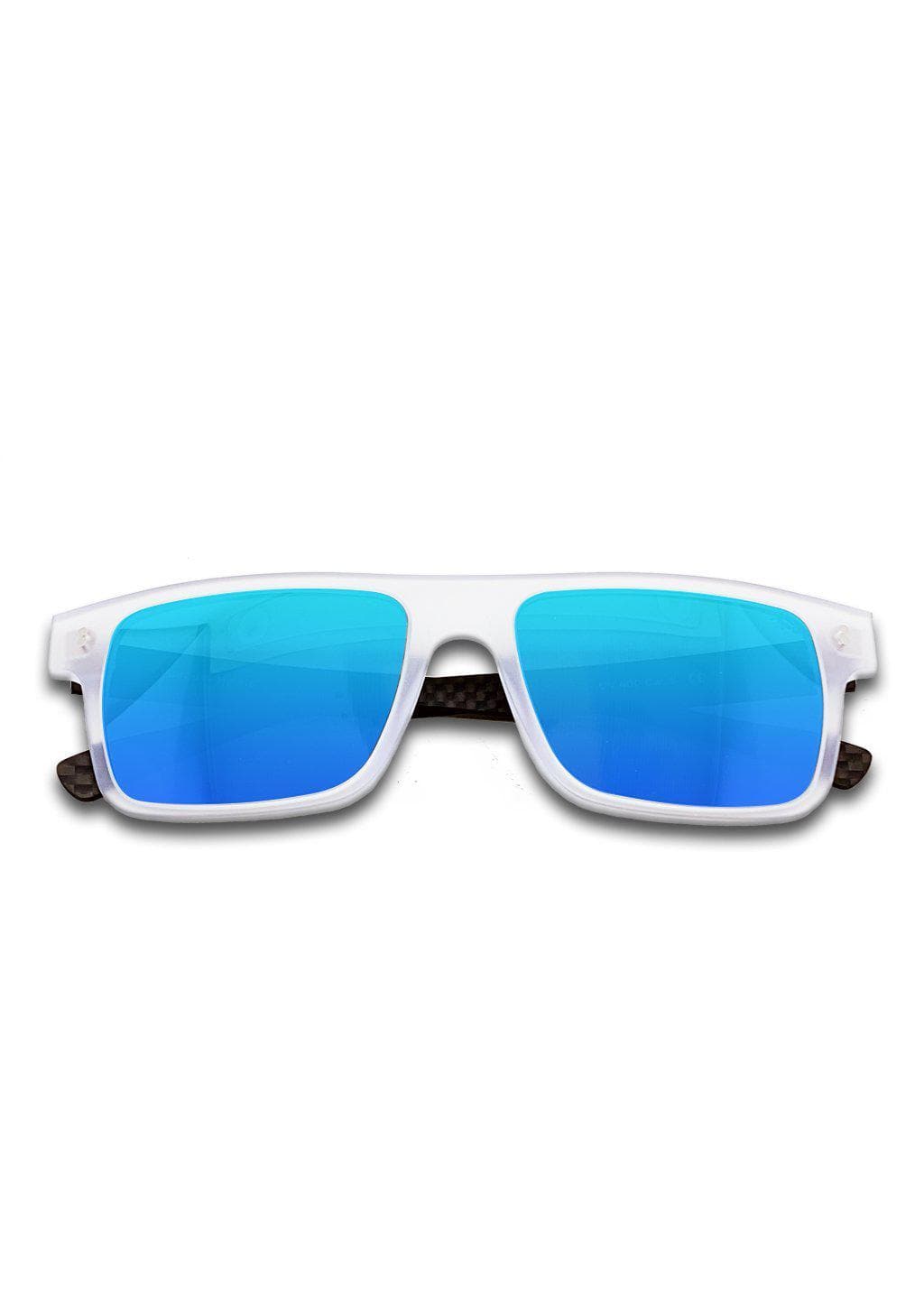 Óculos de Sol Hybrid Cubic Carbono e Acetato Estilo Quadrado Moderno Conforto Durável