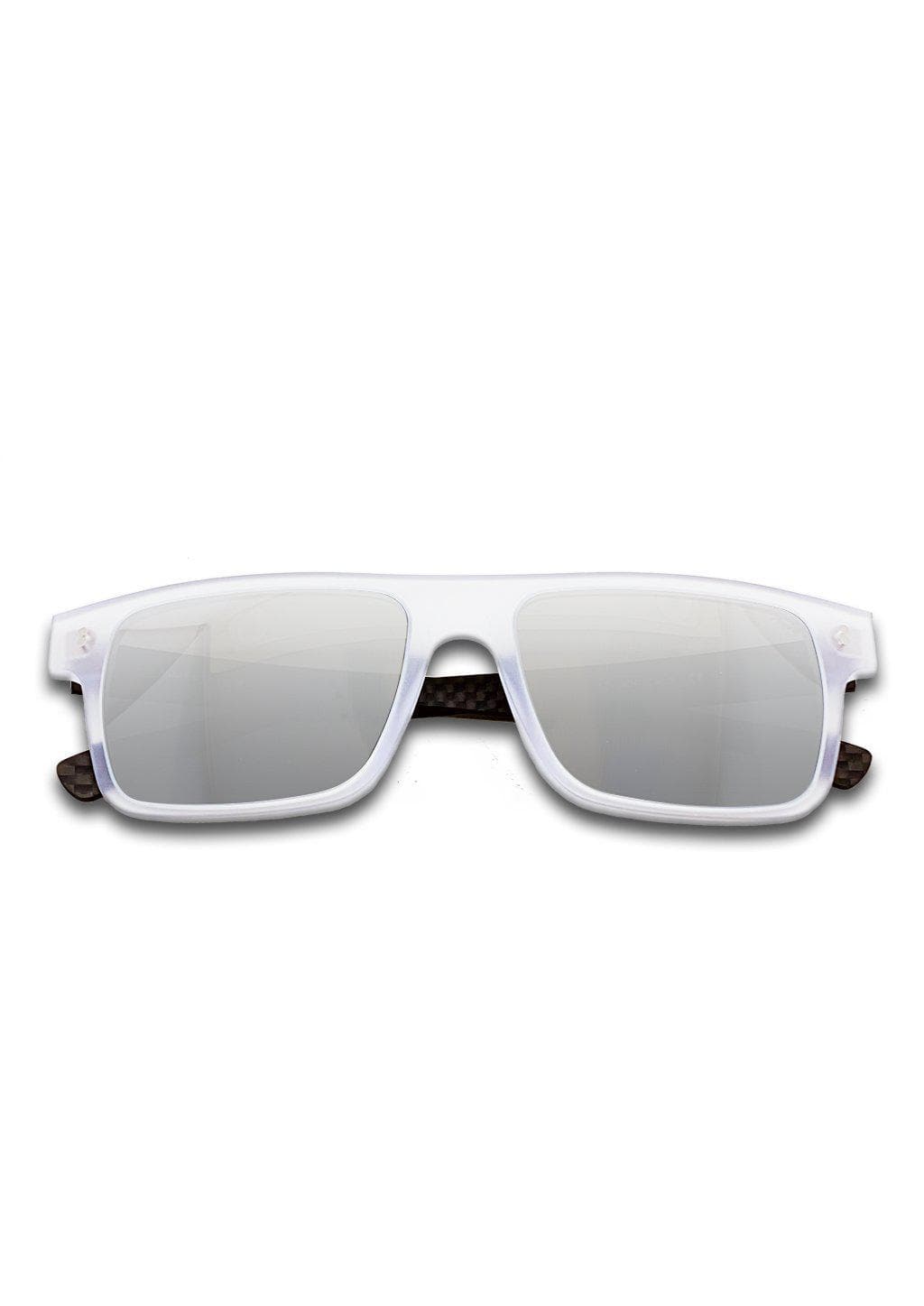 Óculos de Sol Hybrid Cubic Carbono e Acetato Estilo Quadrado Moderno Conforto Durável