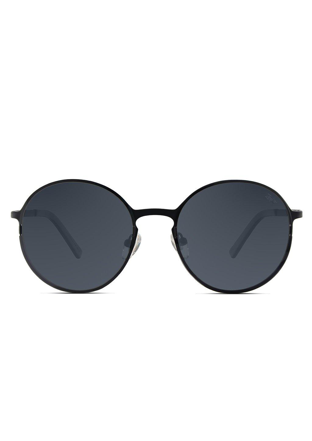 Óculos De Sol Redondo Titânio V2 Lentes Intercambiáveis Estrutura Leve Em Titânio Resistente