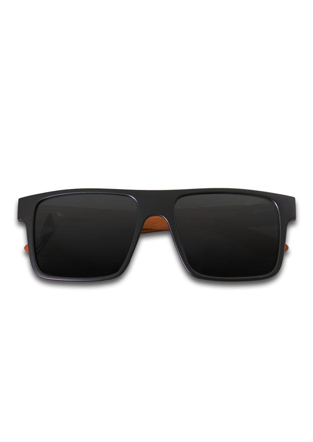 Óculos de Sol Eyewood Square Bale Armação Manual em Plástico de Alta Resistência e Jacarandá