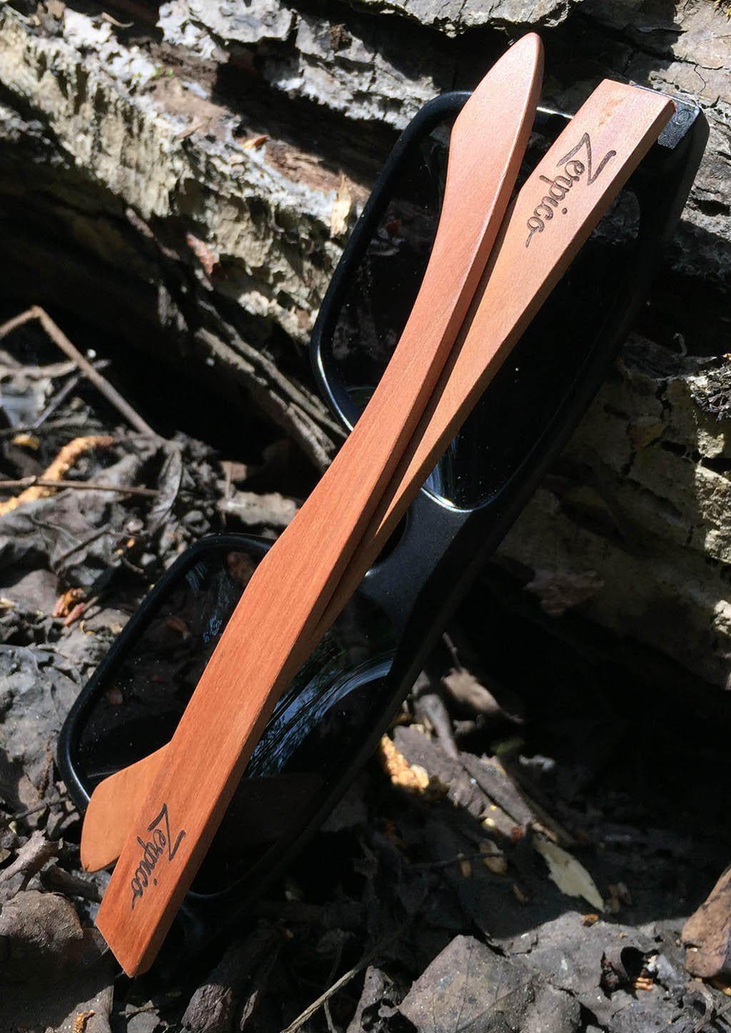 Óculos de Sol Eyewood Square Bale Armação Manual em Plástico de Alta Resistência e Jacarandá