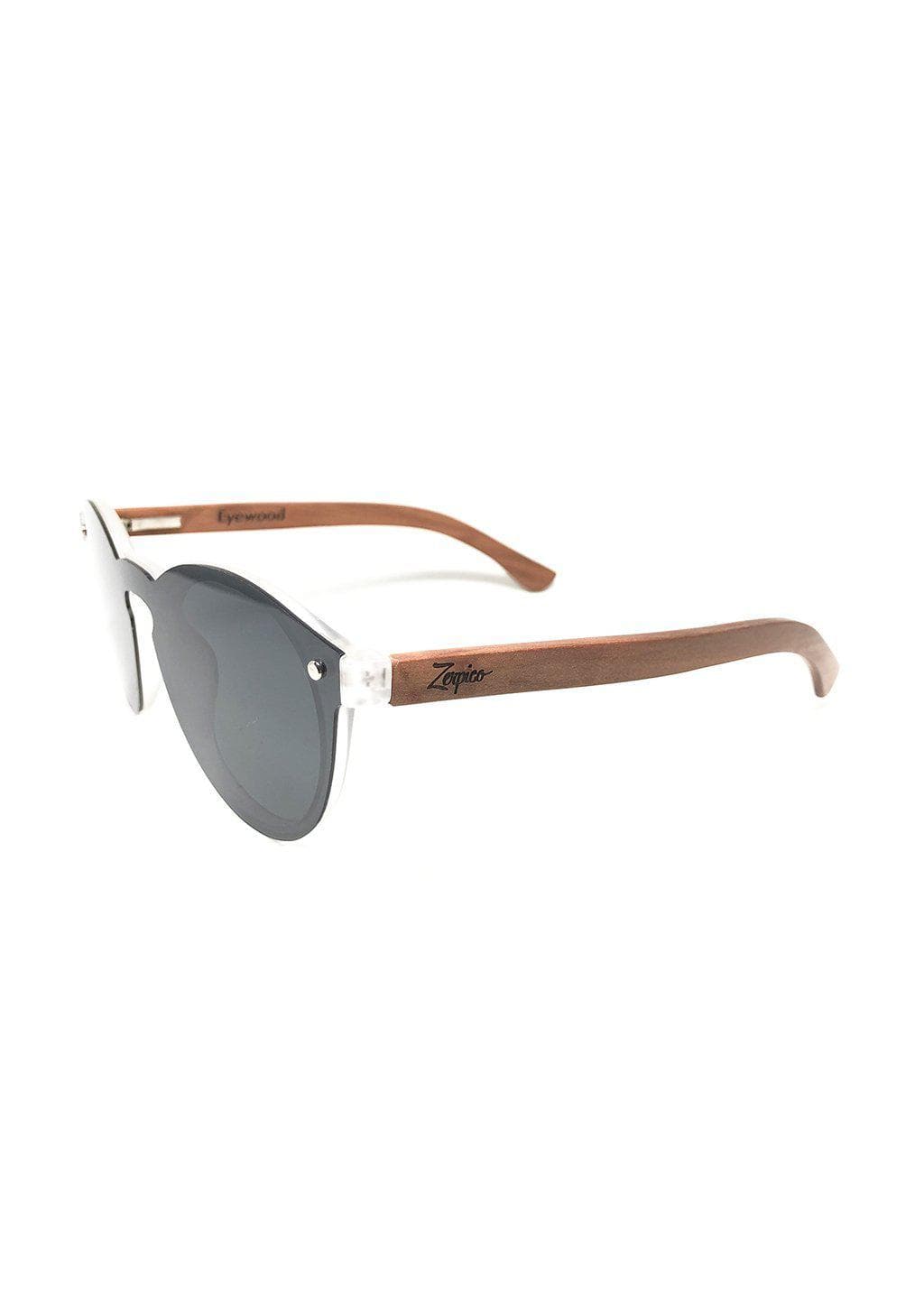 Eyewood Tomorrow Orion Óculos de Sol de Madeira Rosa Feitos à Mão Estilo Vintage Futurista Conforto Natural