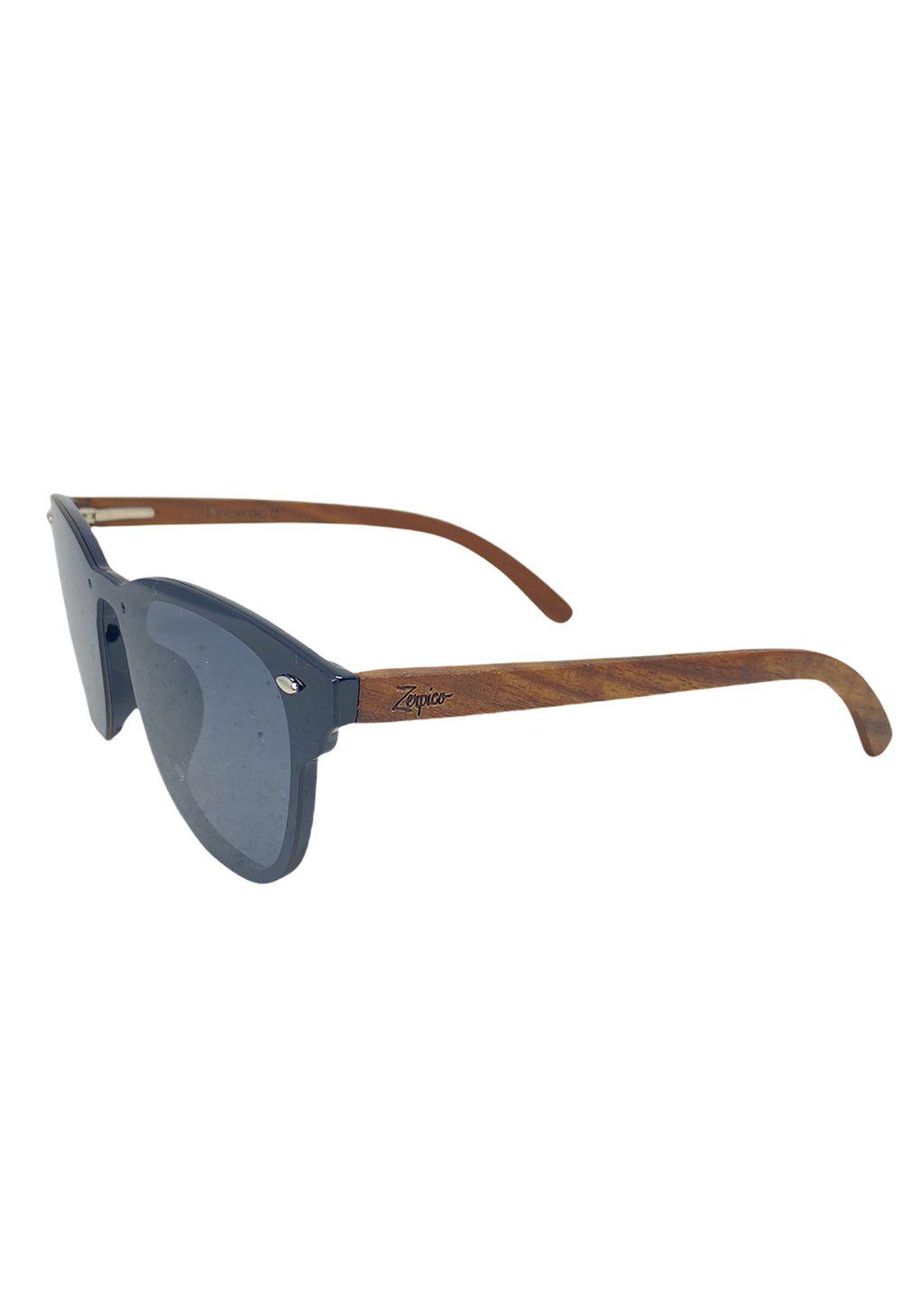 Eyewood Tomorrow Fornax Óculos de Sol de Madeira Fusion Vintage e Futuro com Plástico e Nogueira Conforto Natural