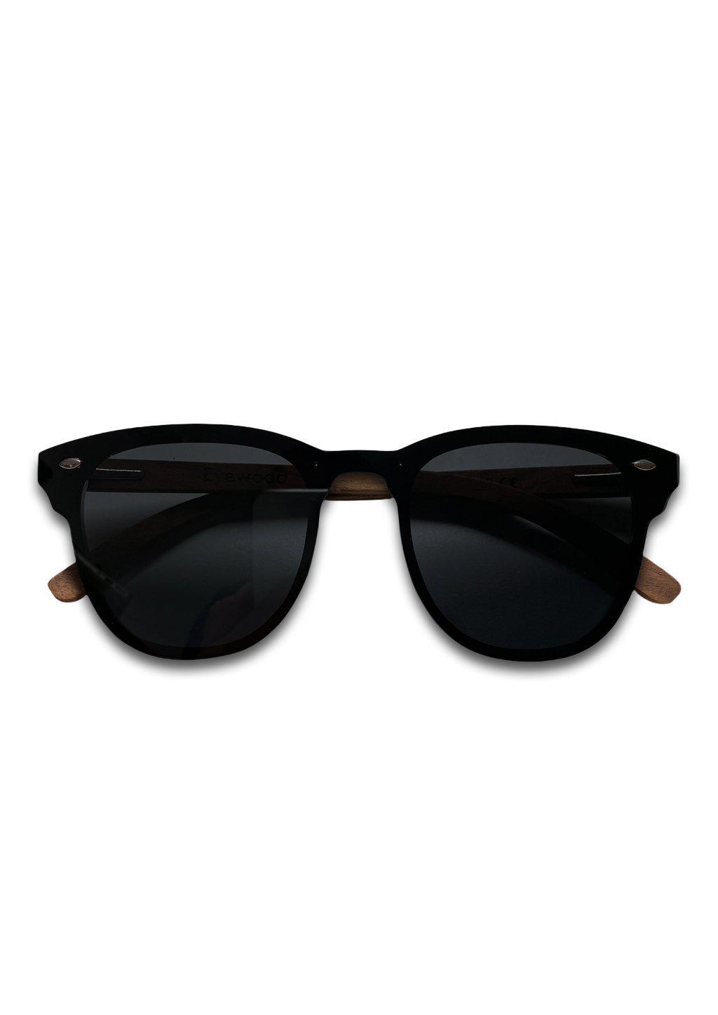 Eyewood Tomorrow Fornax Óculos de Sol de Madeira Fusion Vintage e Futuro com Plástico e Nogueira Conforto Natural