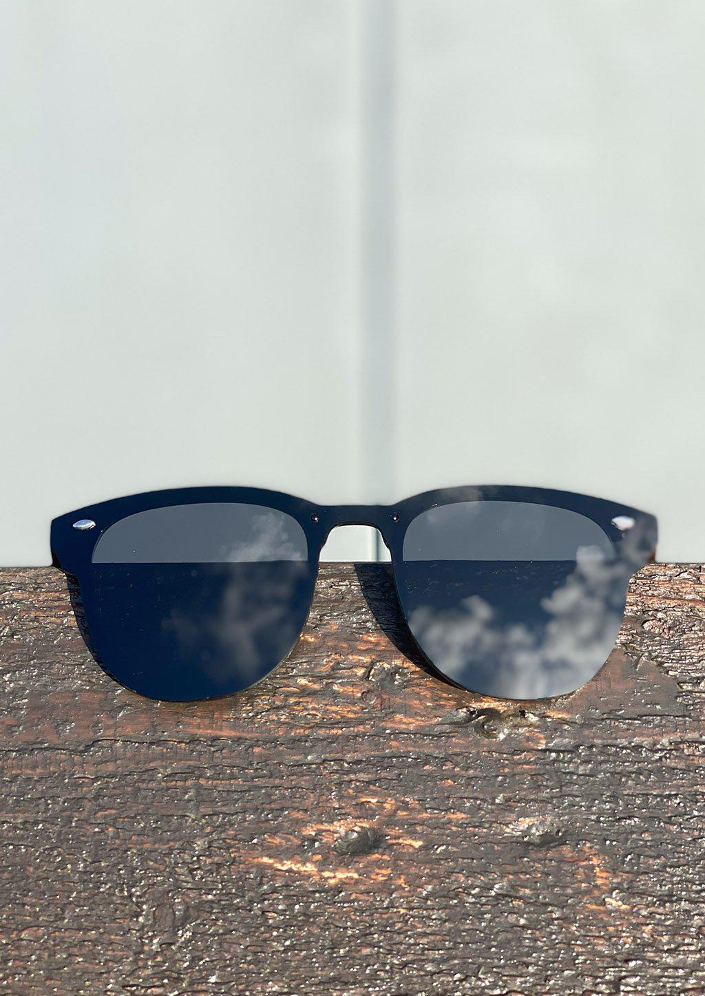 Eyewood Tomorrow Fornax Óculos de Sol de Madeira Fusion Vintage e Futuro com Plástico e Nogueira Conforto Natural