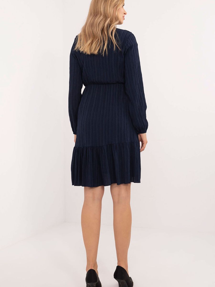 Vestido Daydress Modelo 202311 Och Bella Com Corte Evasê Em Poliéster E Elastano Ideal Para Trabalho E Dia A Dia