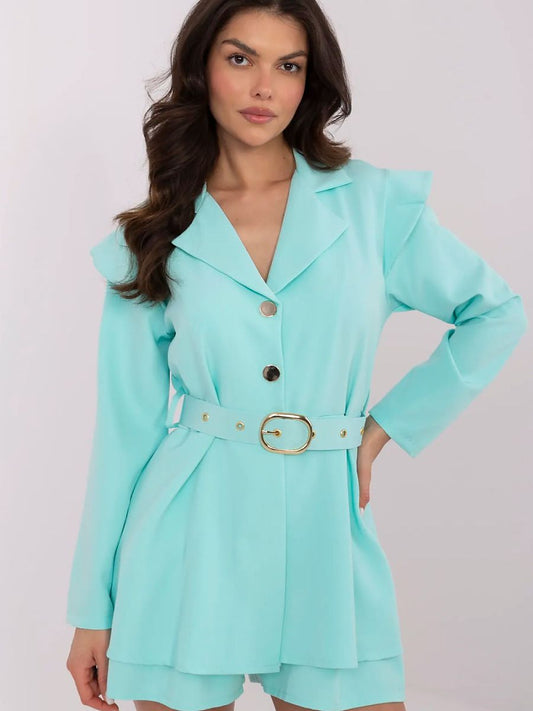 Macacão Modelo 210038 Italy Moda Elegante para Trabalho Reuniões e Festas