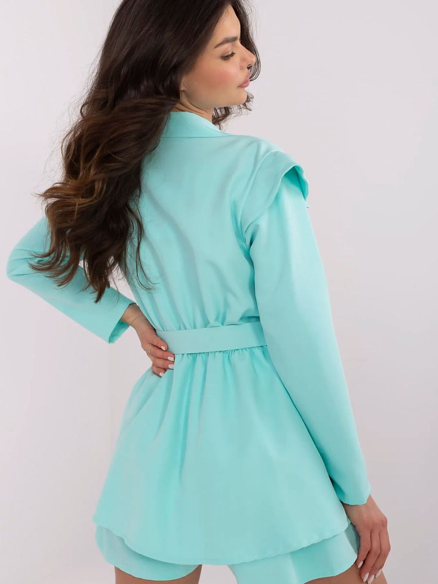 Macacão Modelo 210038 Italy Moda Elegante para Trabalho Reuniões e Festas