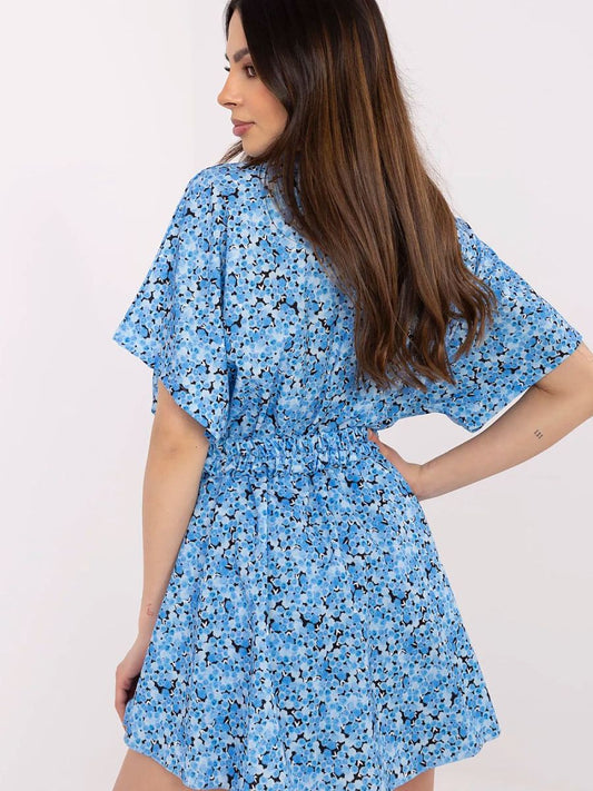 Macacão Floral Confortável em Viscose Elastano Poliéster Verão Leve para Dias Quentes