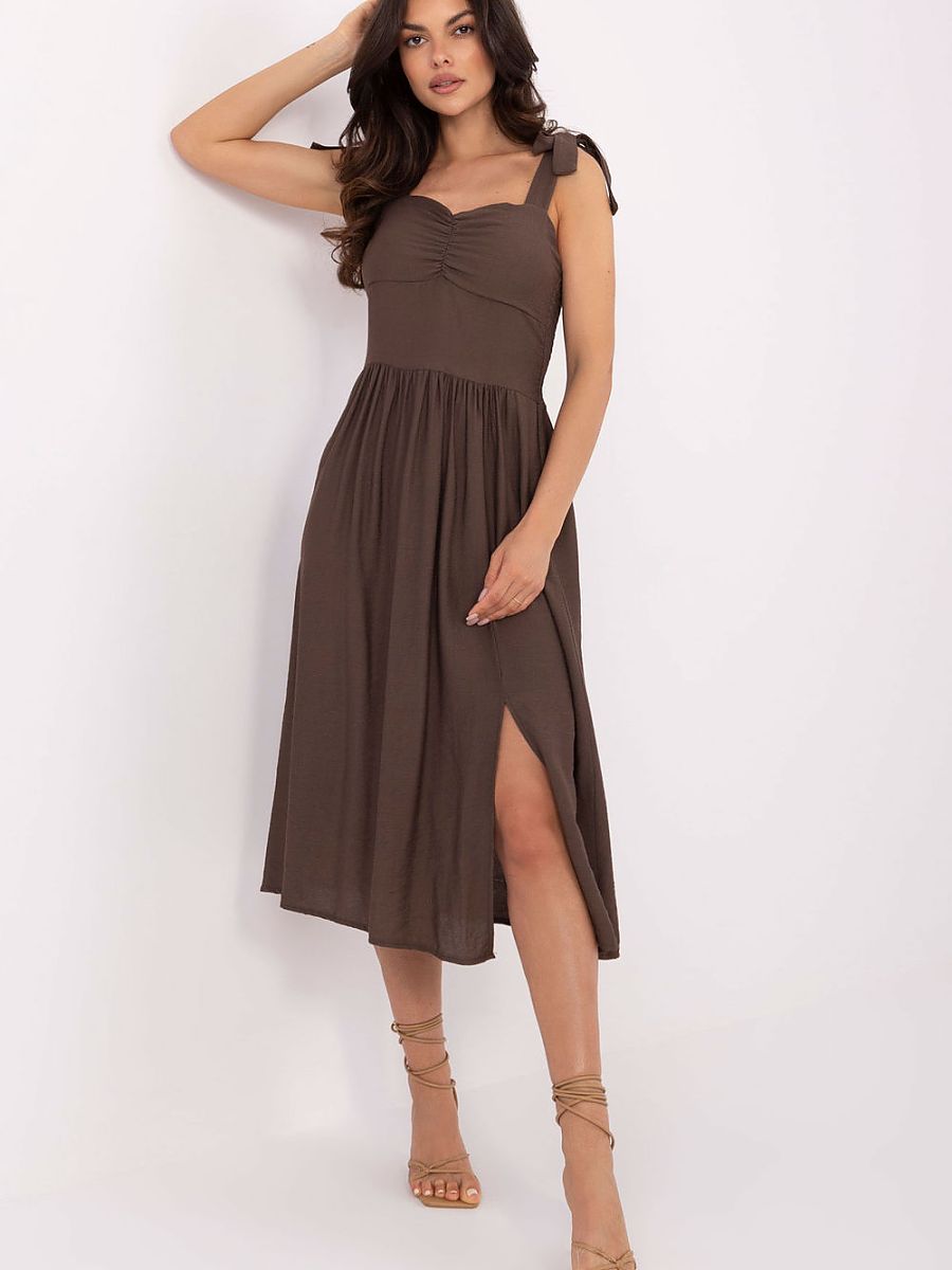Daydress Modelo 215134 Italy Moda Leve Para O Verão Com Corte Evase E Silhueta Suave