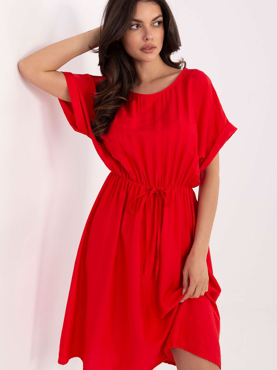 Vestido Daydress 215213 da Italy Moda em Viscose Leve Estilo Verão com Caimento Evasê