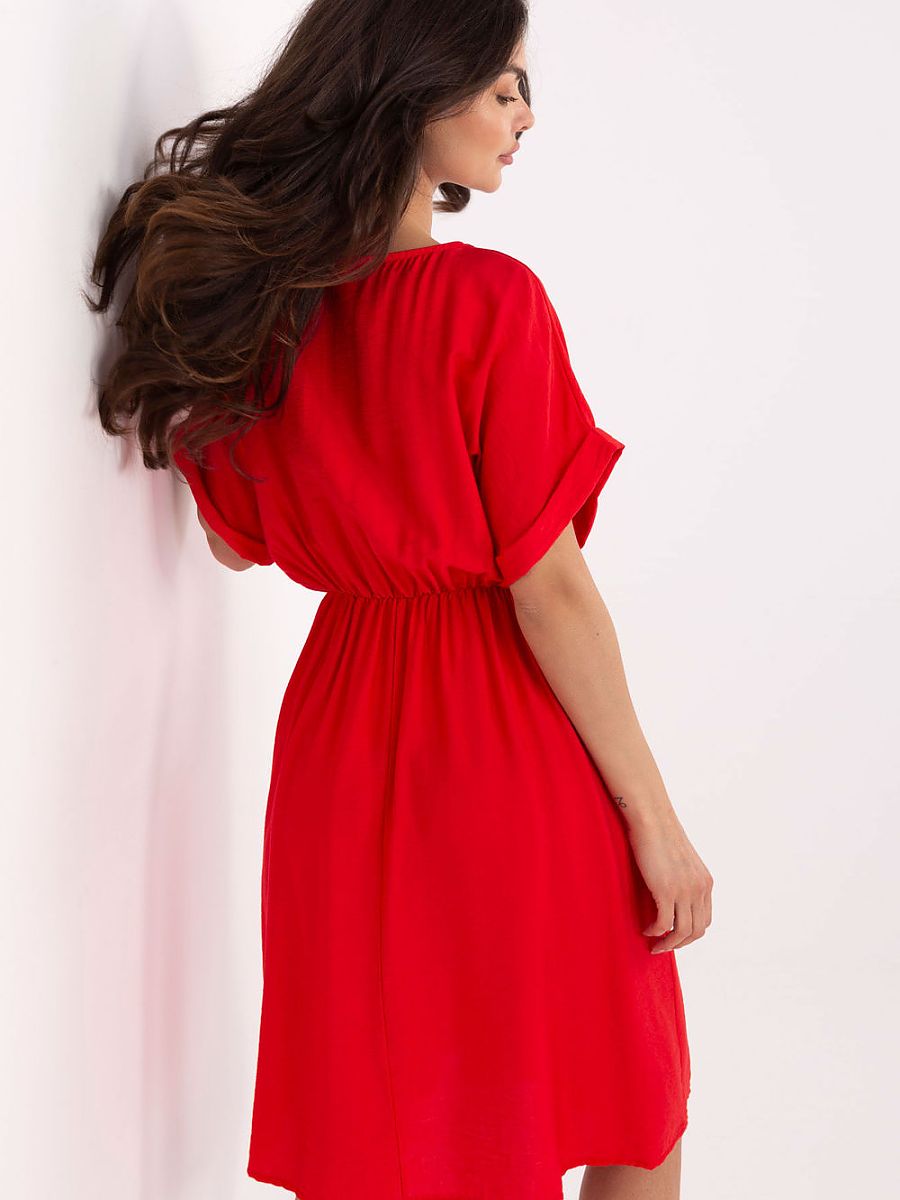 Vestido Daydress 215213 da Italy Moda em Viscose Leve Estilo Verão com Caimento Evasê