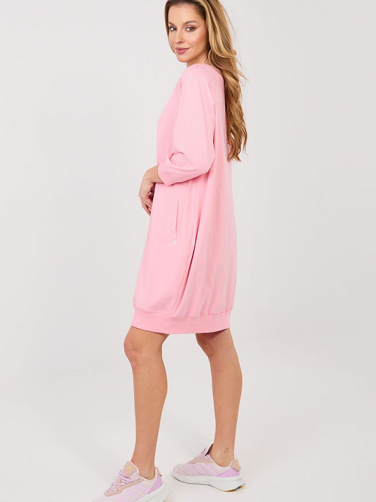 Vestido Suéter Daydress Modelo 224941 BFG Conforto Diário Em Algodão 90 Por Cento Elastano