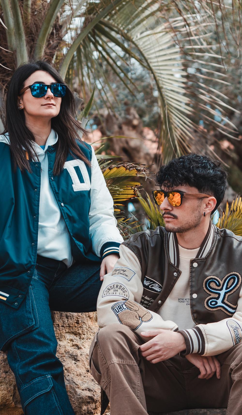 Óculos de Sol Wayfarer Clássico Eyewood Reinvented com Acetato e Madeira de Alta Qualidade para Visionários