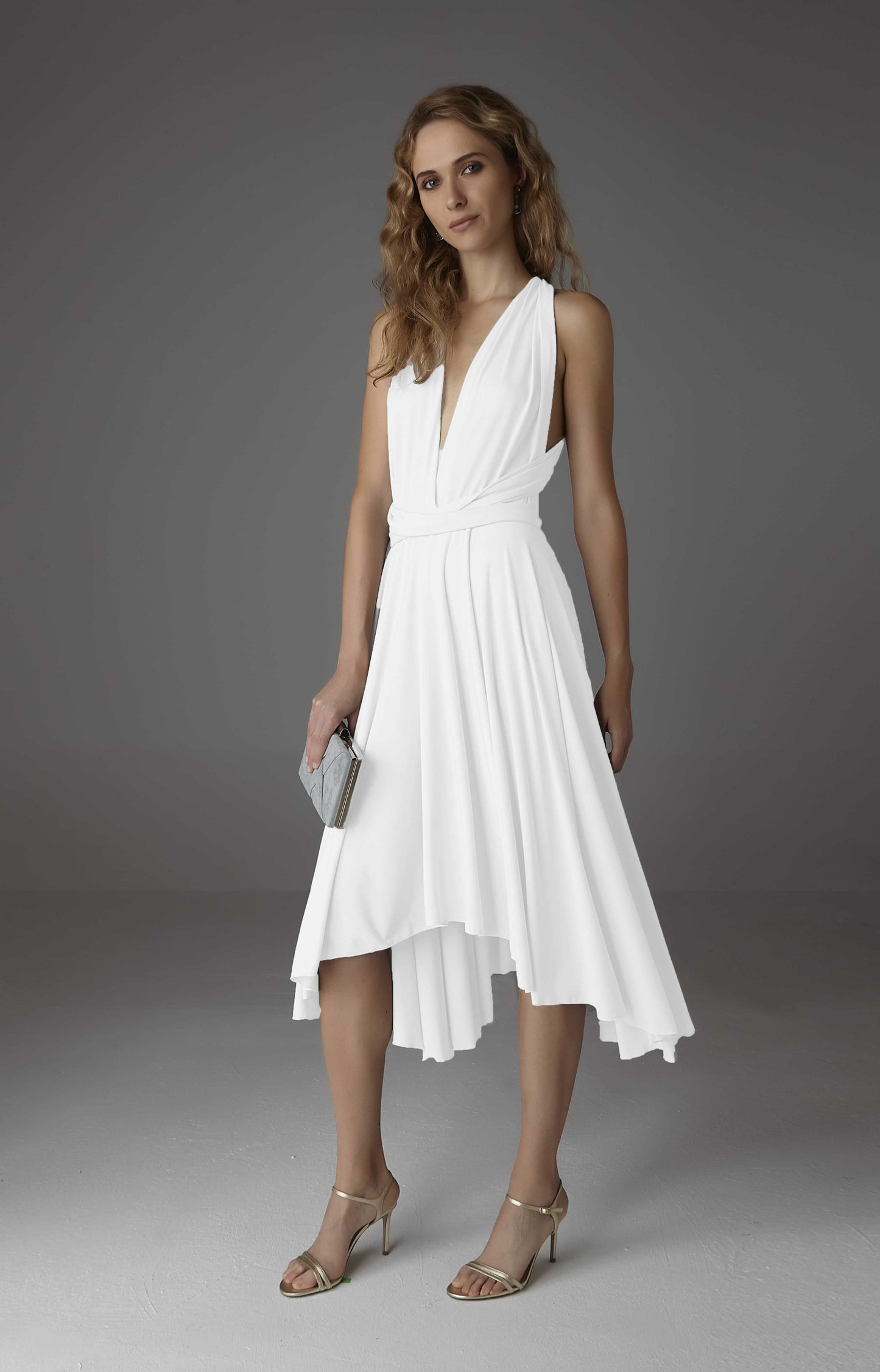 INFINITY MIDI DRESS