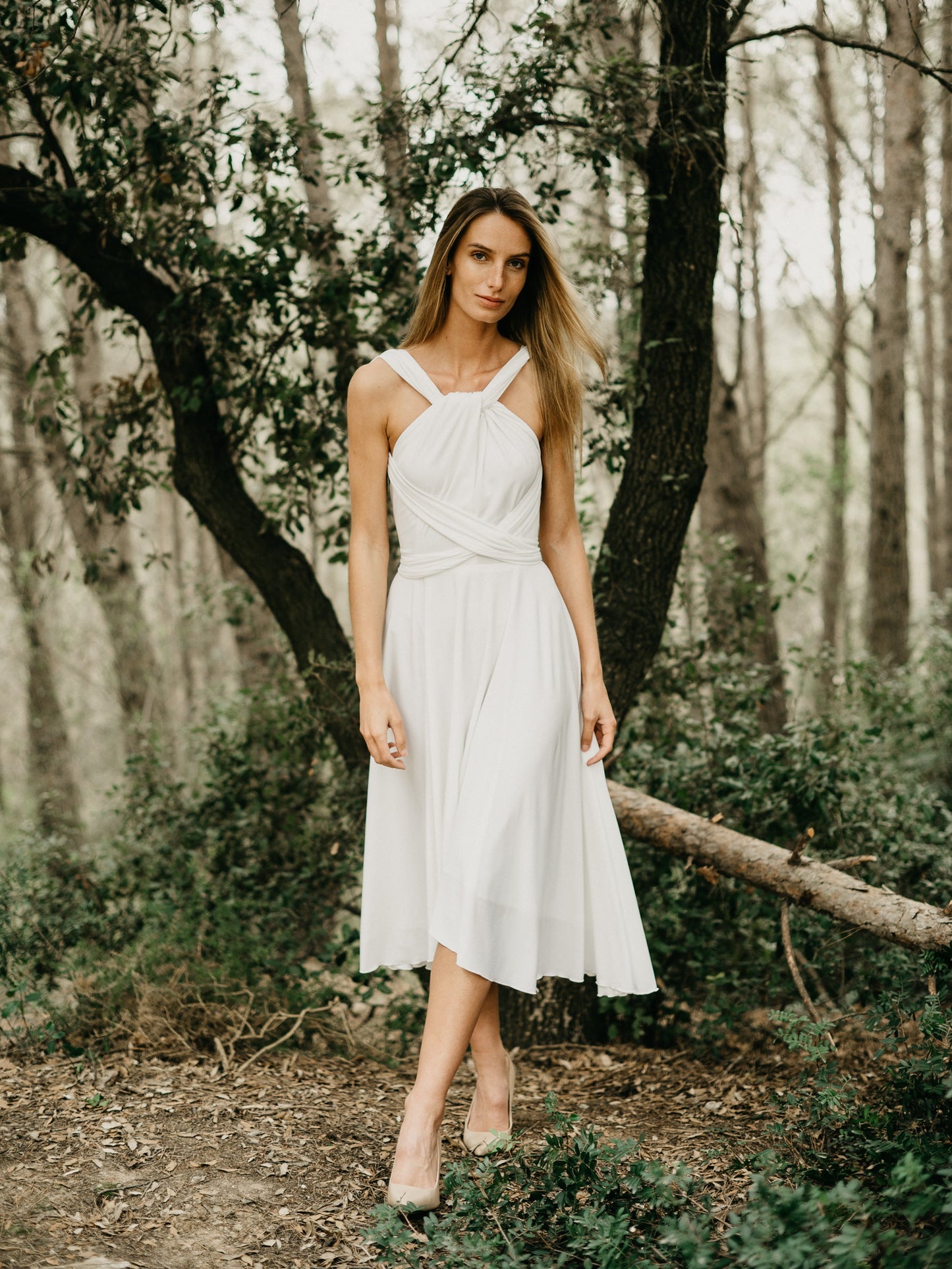 INFINITY MIDI DRESS